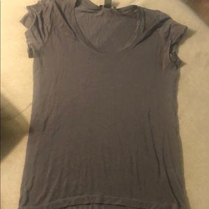 Grey JCrew tissue tee xs